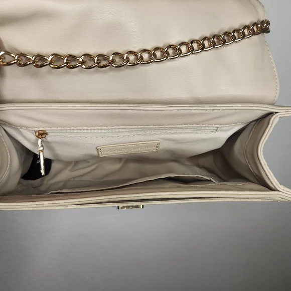 Cream Badgley Mischka Purse - Picture 7 of 11